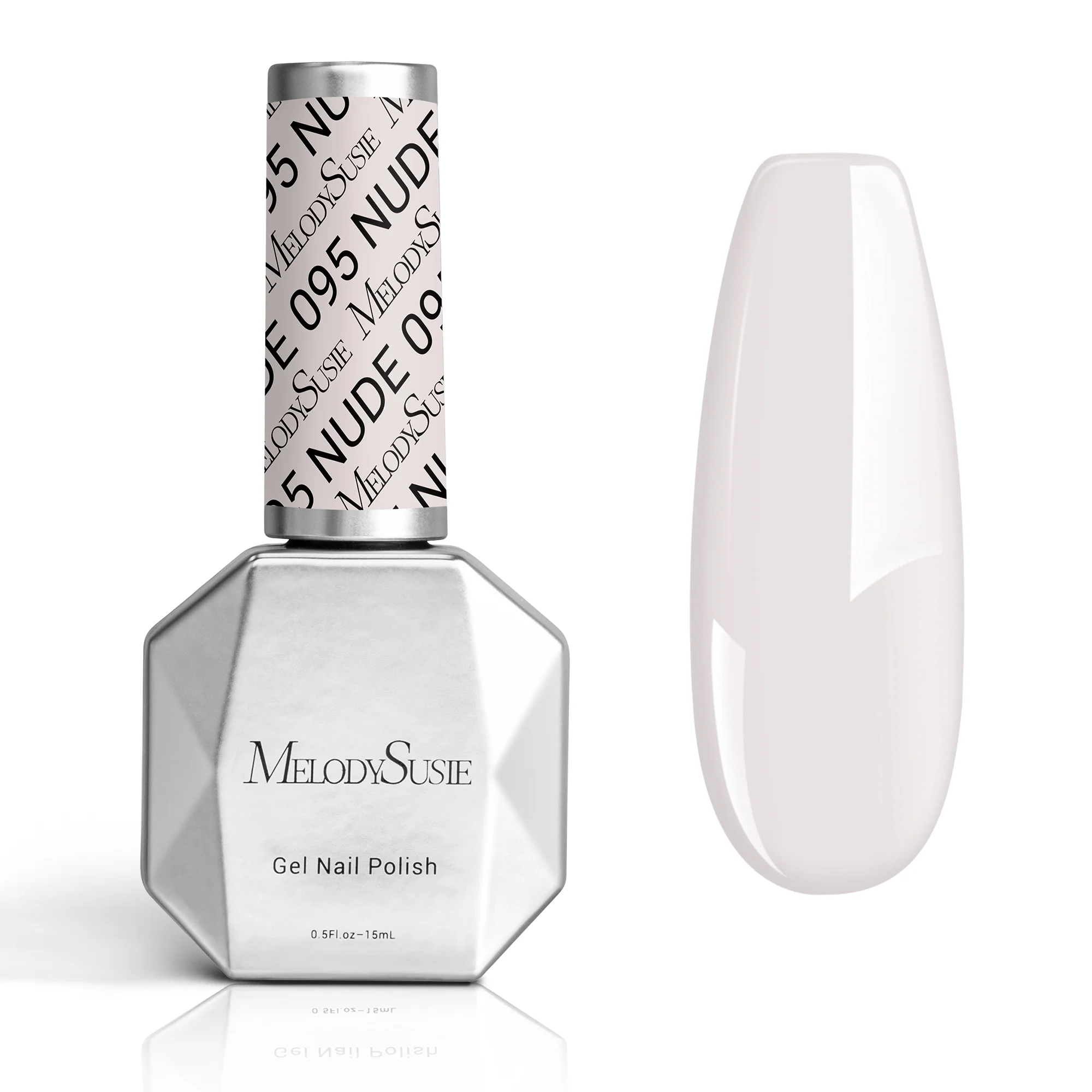 095 Glaze White - TPO-Free Thick Gel Nail Polish (15ml)