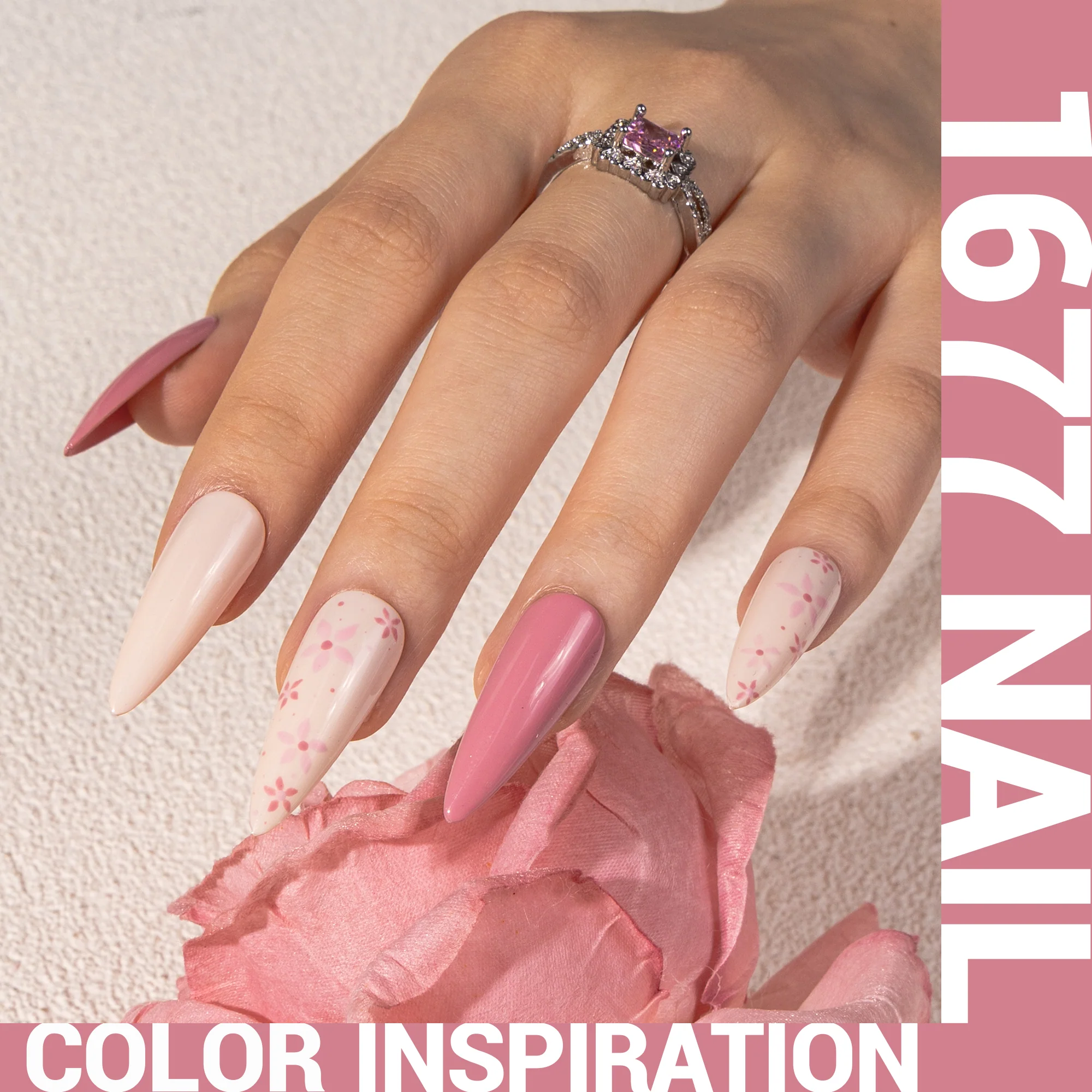 1677 Yoga Pink - TPO-Free Thick Gel Nail Polish(15ml) - Image 2