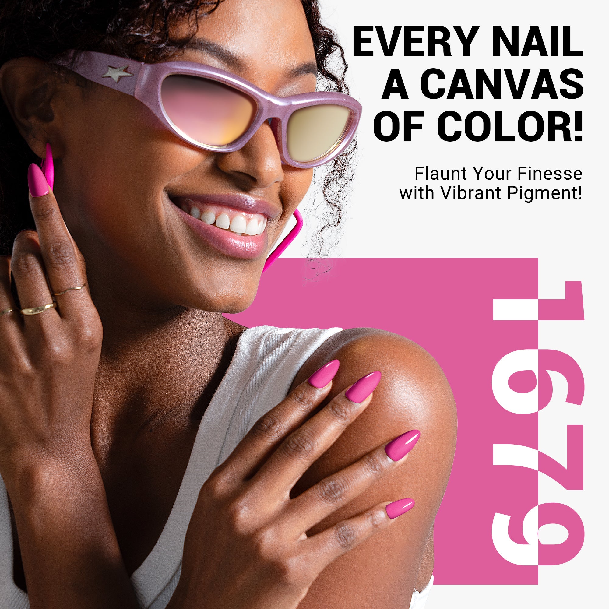 1679 Rosehip Knitted Pink - TPO-Free Thick Gel Nail Polish(15ml) - Image 4