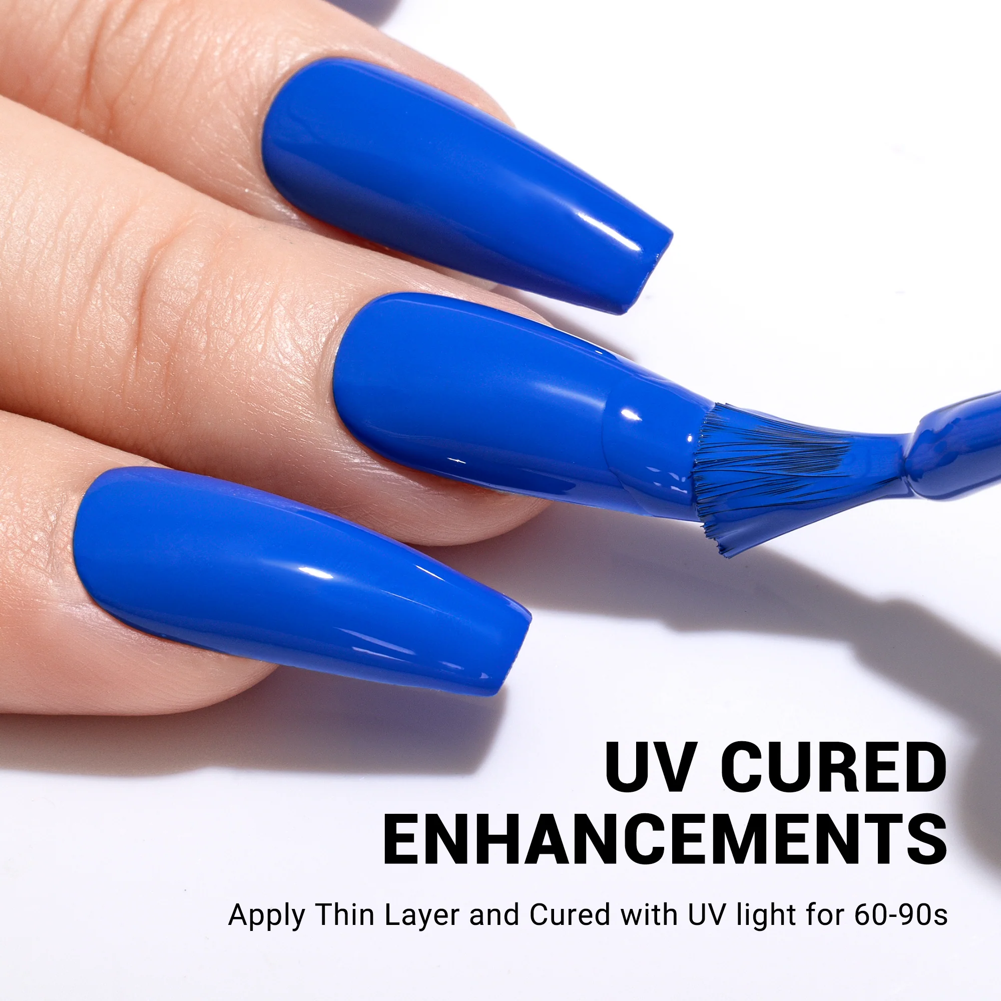 269 Royal Blue - TPO-Free Thick Gel Nail Polish (15ml) - Image 3