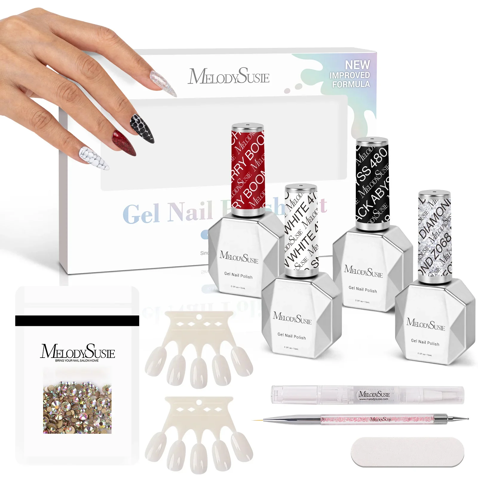 Afternoon Tea Break 15ml TPO-Free Thick Gel Nail Polish - 4Pcs - Image 7