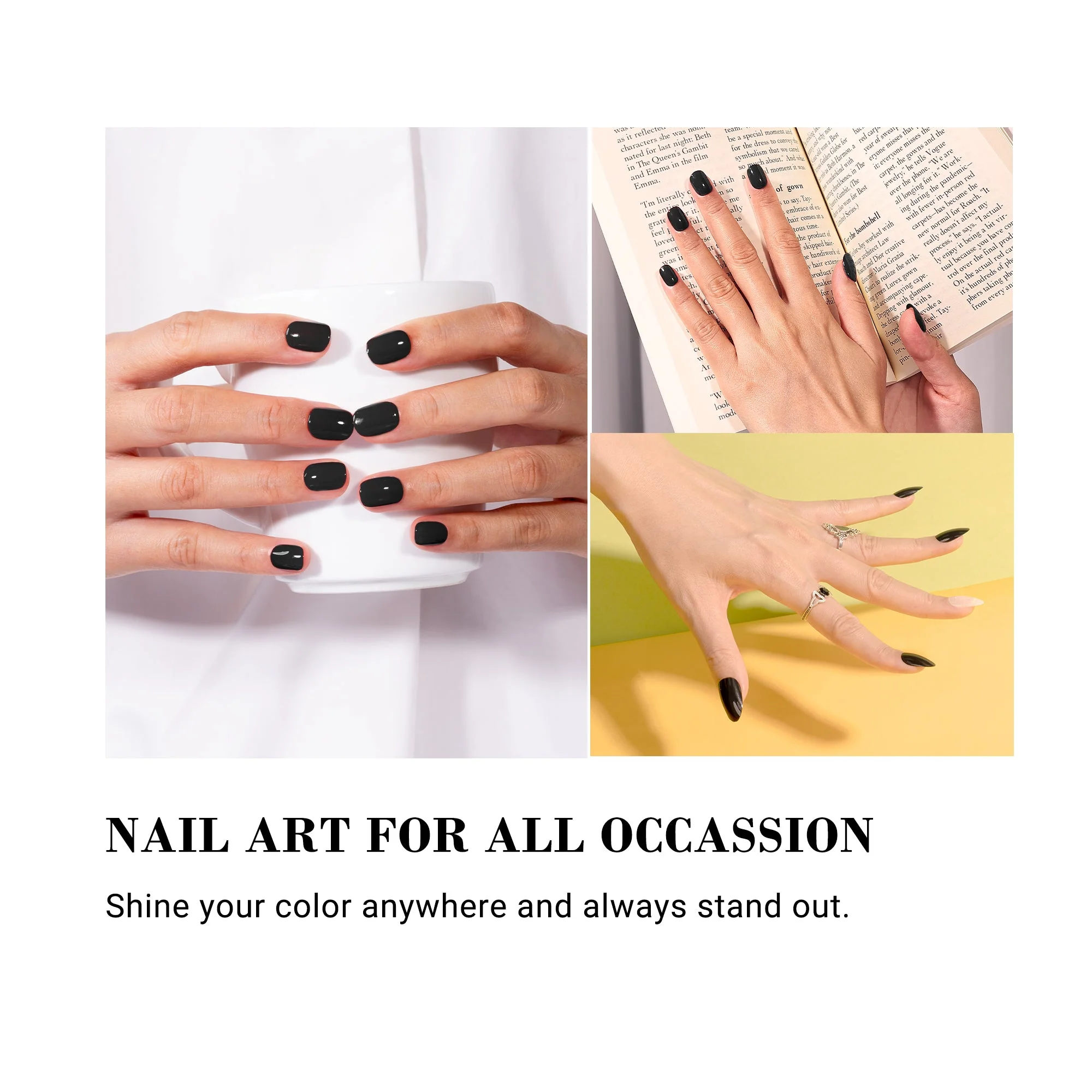 480 Black Abyss - TPO-Free Thick Nail Gel Polish(15ml) - Image 4