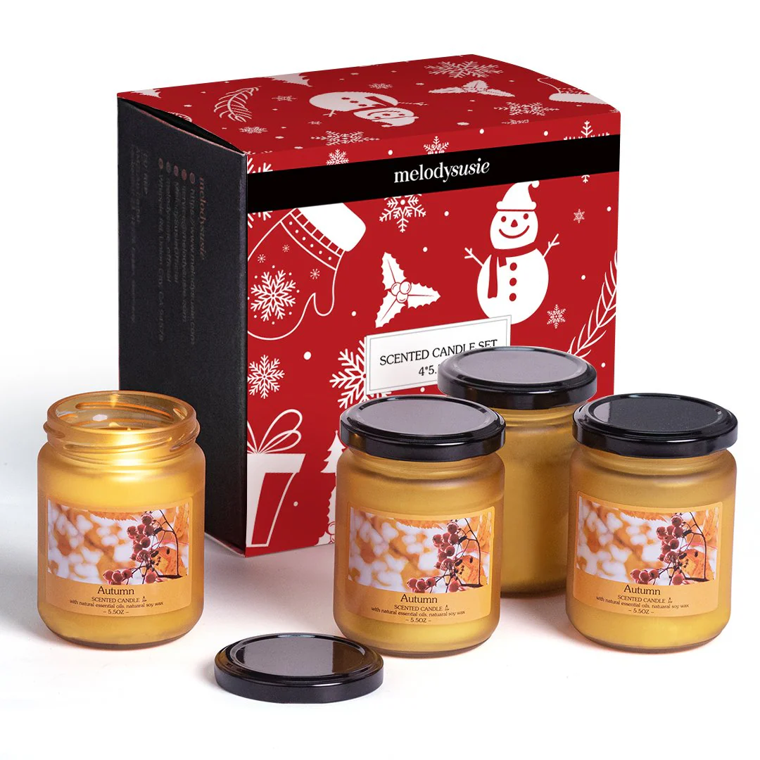 Christmas Seasonal Scented Candle Gift Set - Image 17