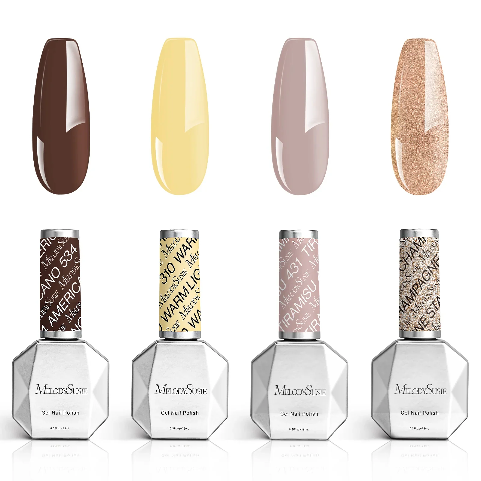 Daily Life 15ml TPO-Free Thick Gel Nail Polish - 4Pcs - Image 6