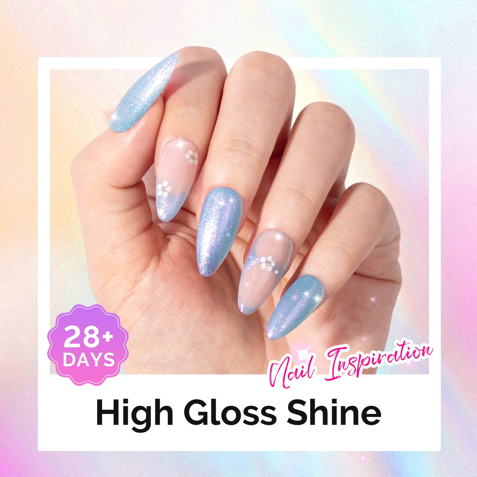 G2103 Blue Aurora Shimmer - TPO-Free Thick Gel Nail Polish(15ml) - Image 6