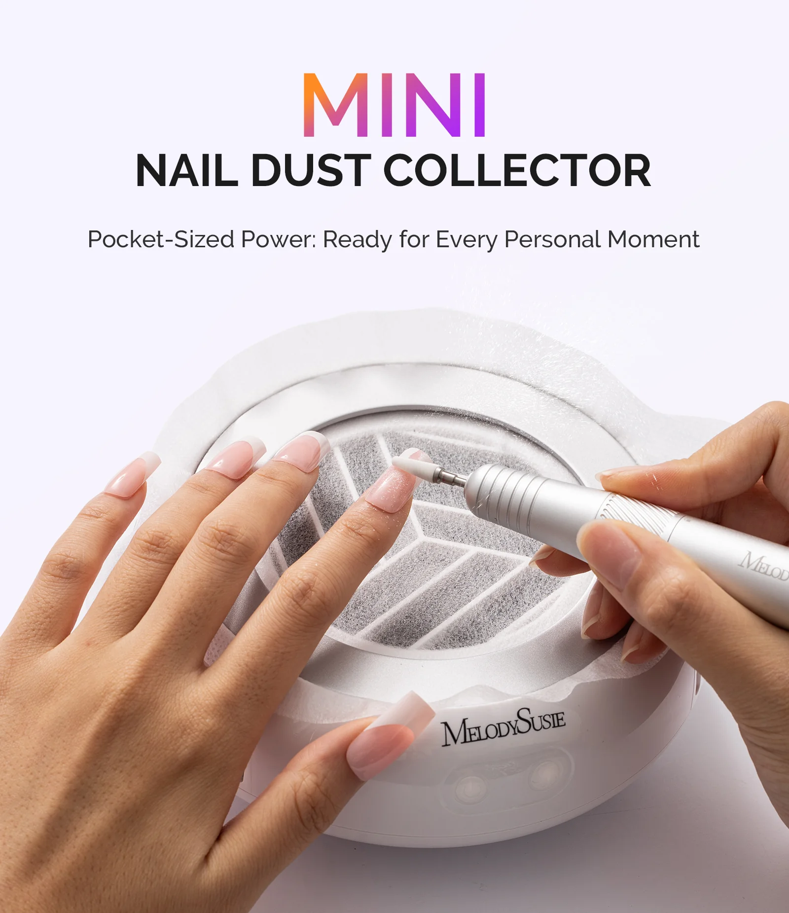 HProA Nail Dust Collector - White - Image 2