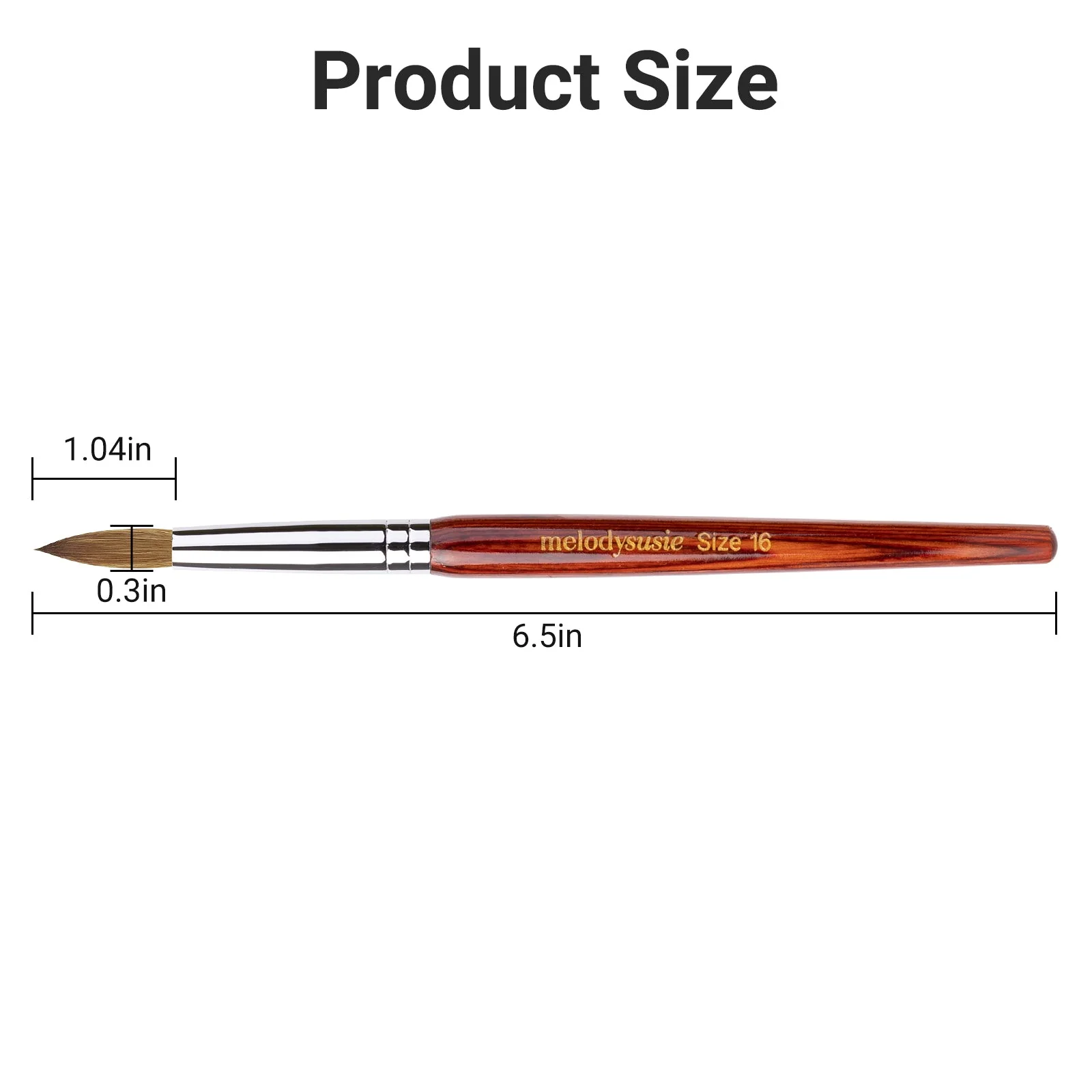 Kolinsky Acrylic Nail Brush - Image 16