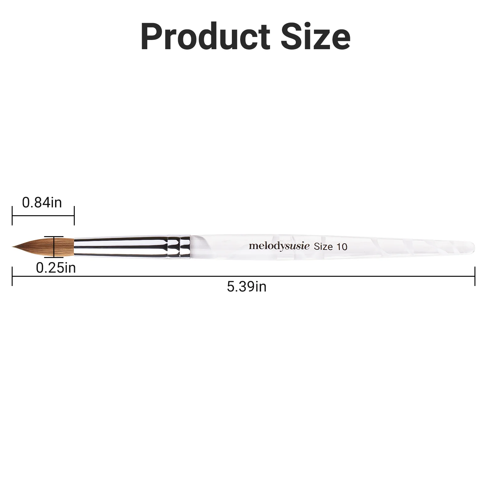 Kolinsky Acrylic Nail Brush - Image 36