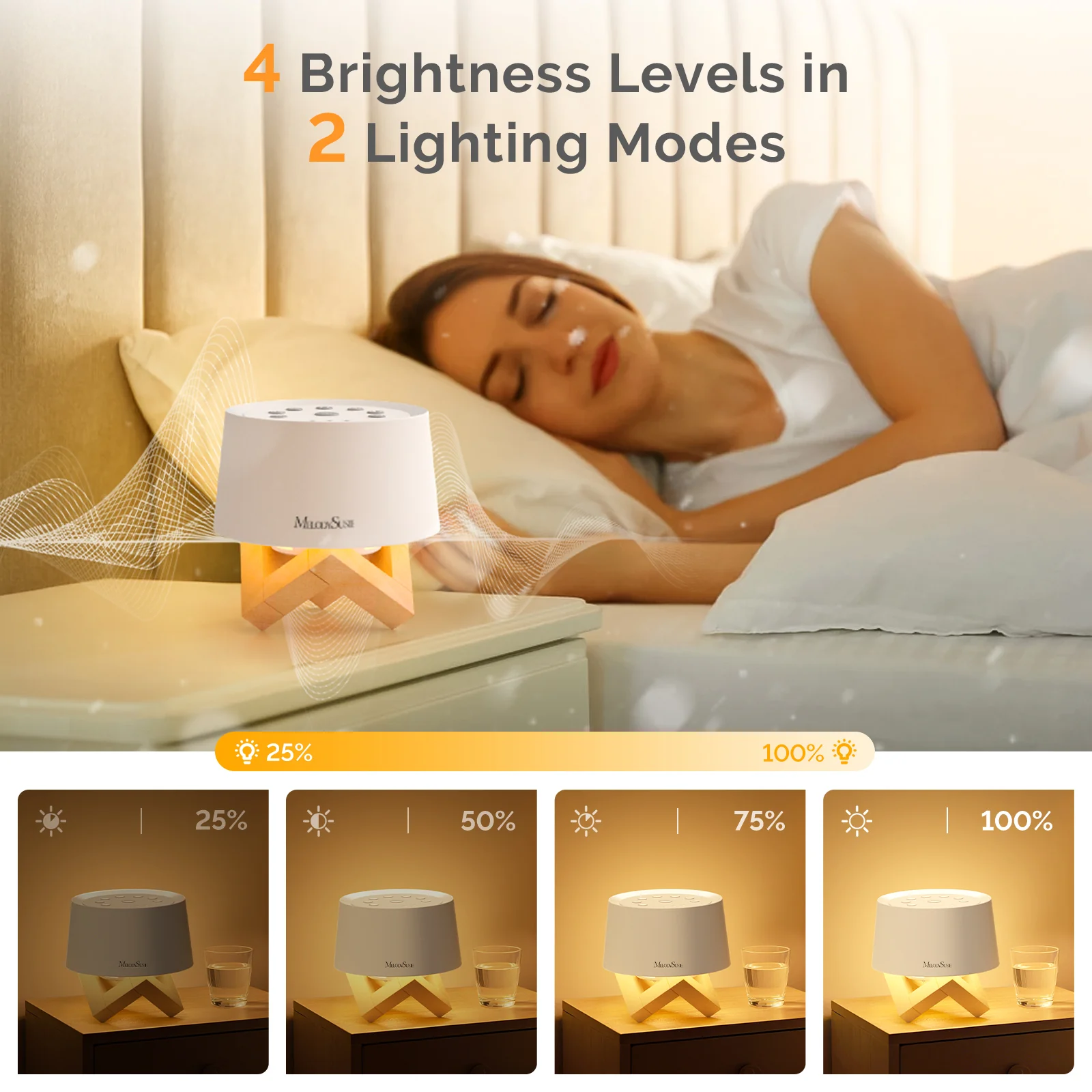 MelodySusie 31 Soothing White Noise Sounds & Night Light - Image 3