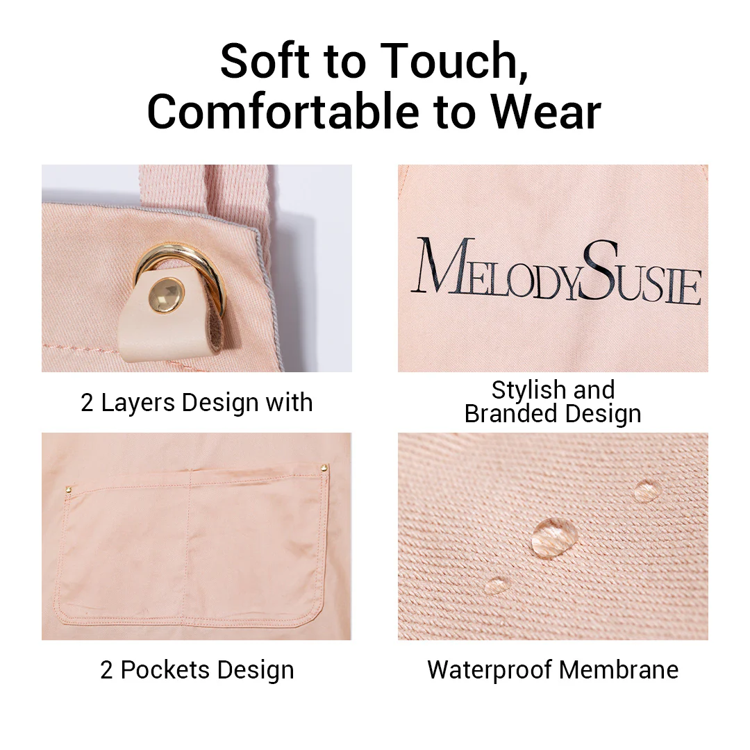 MelodySusie Pink Adjustable Apron - Image 3