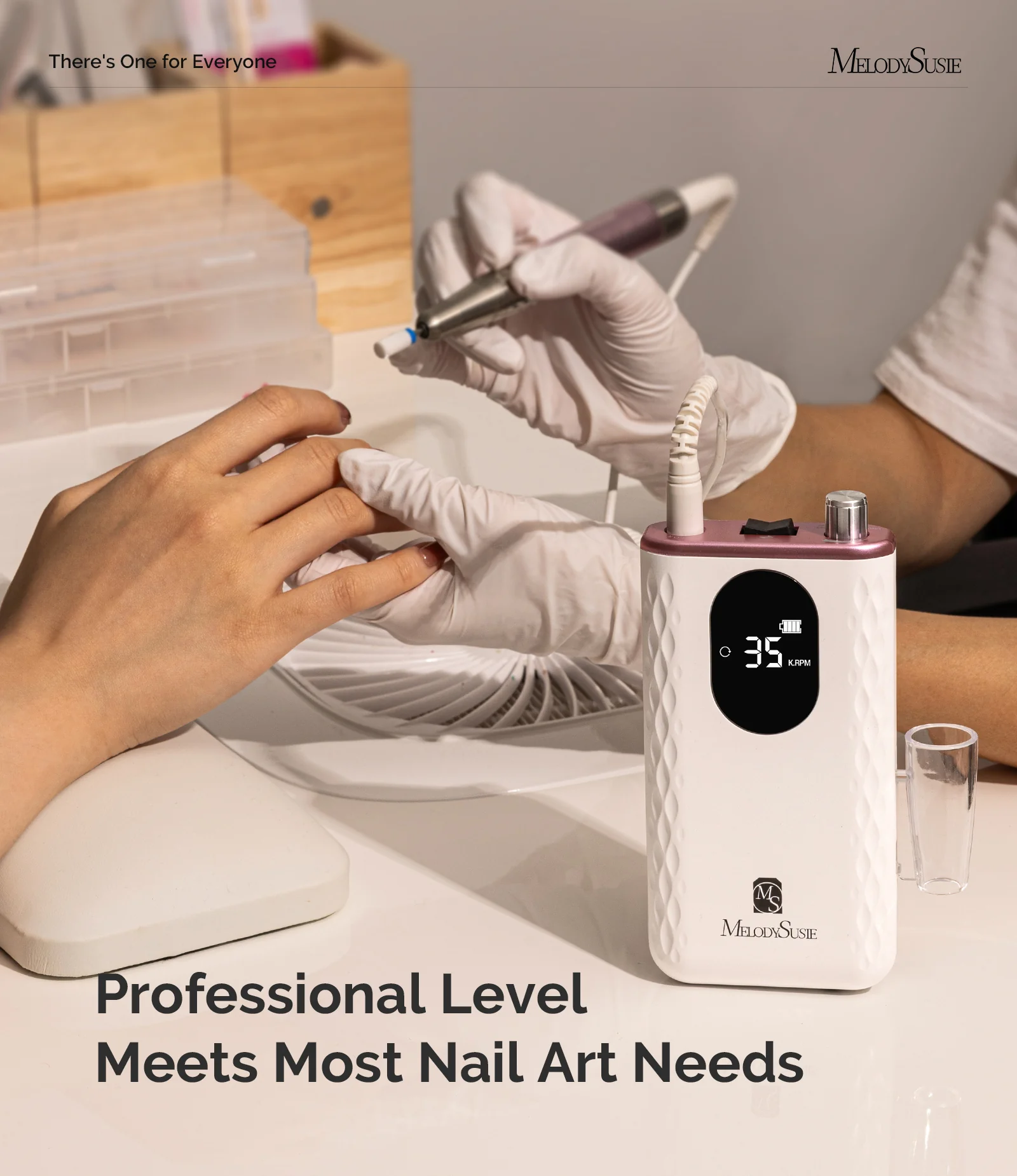 MR5(MM400D) Beginner Nail Drill Gift Box - Image 4