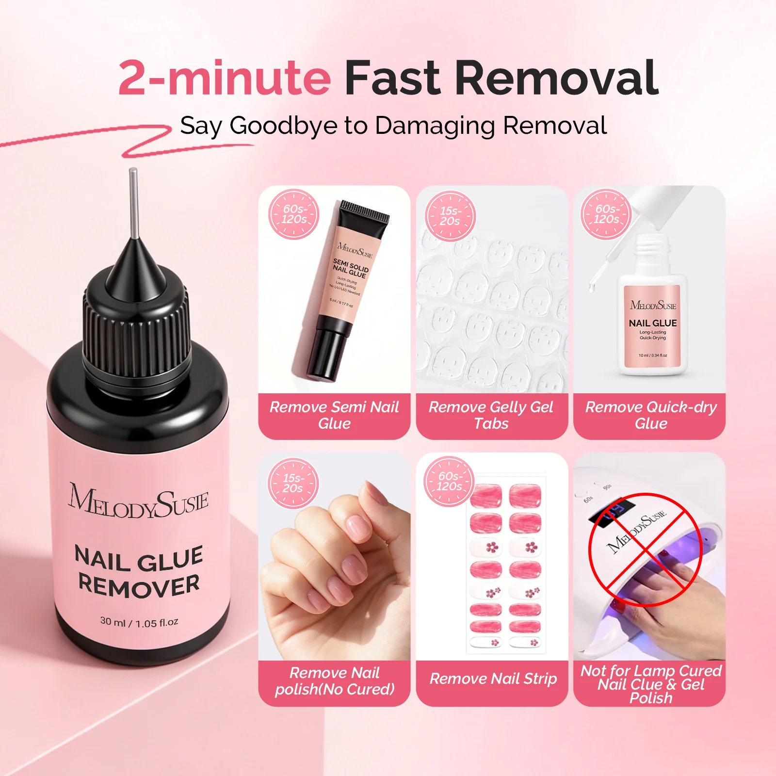 Nail Glue Remover 30ml - Image 5