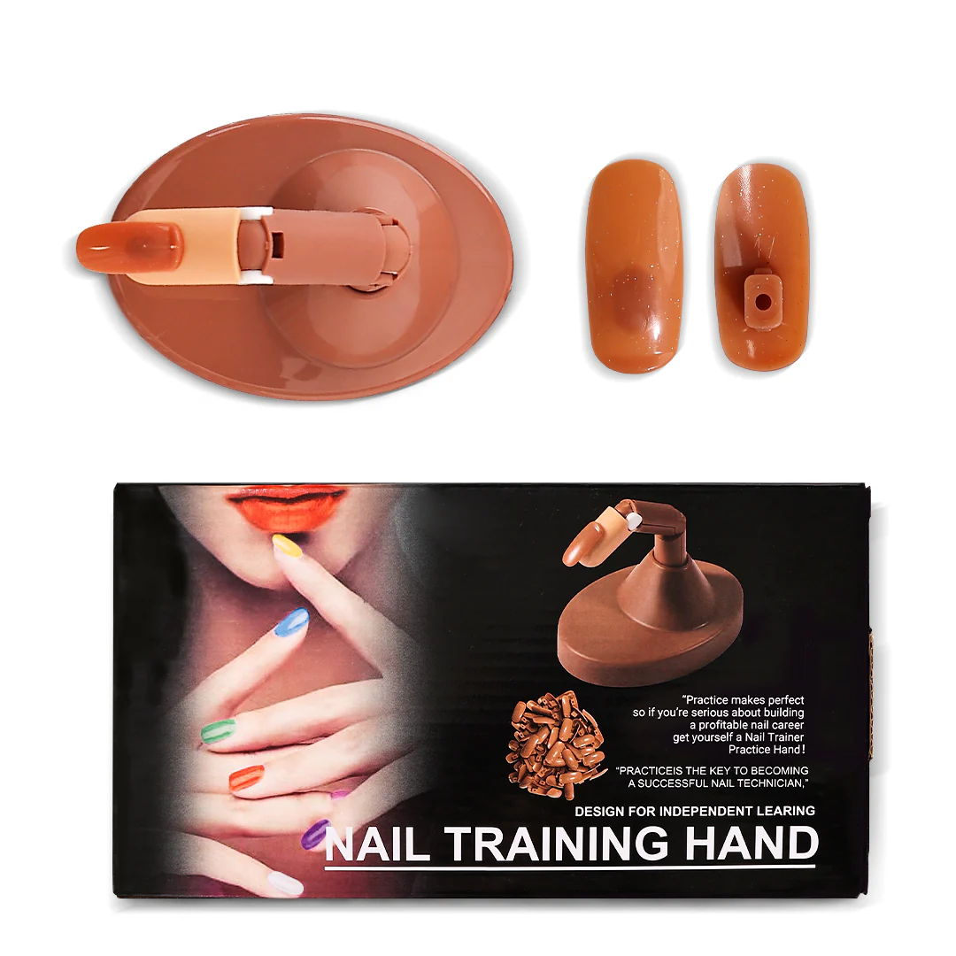 Nail Practice Fingers with Base Stand - Image 4
