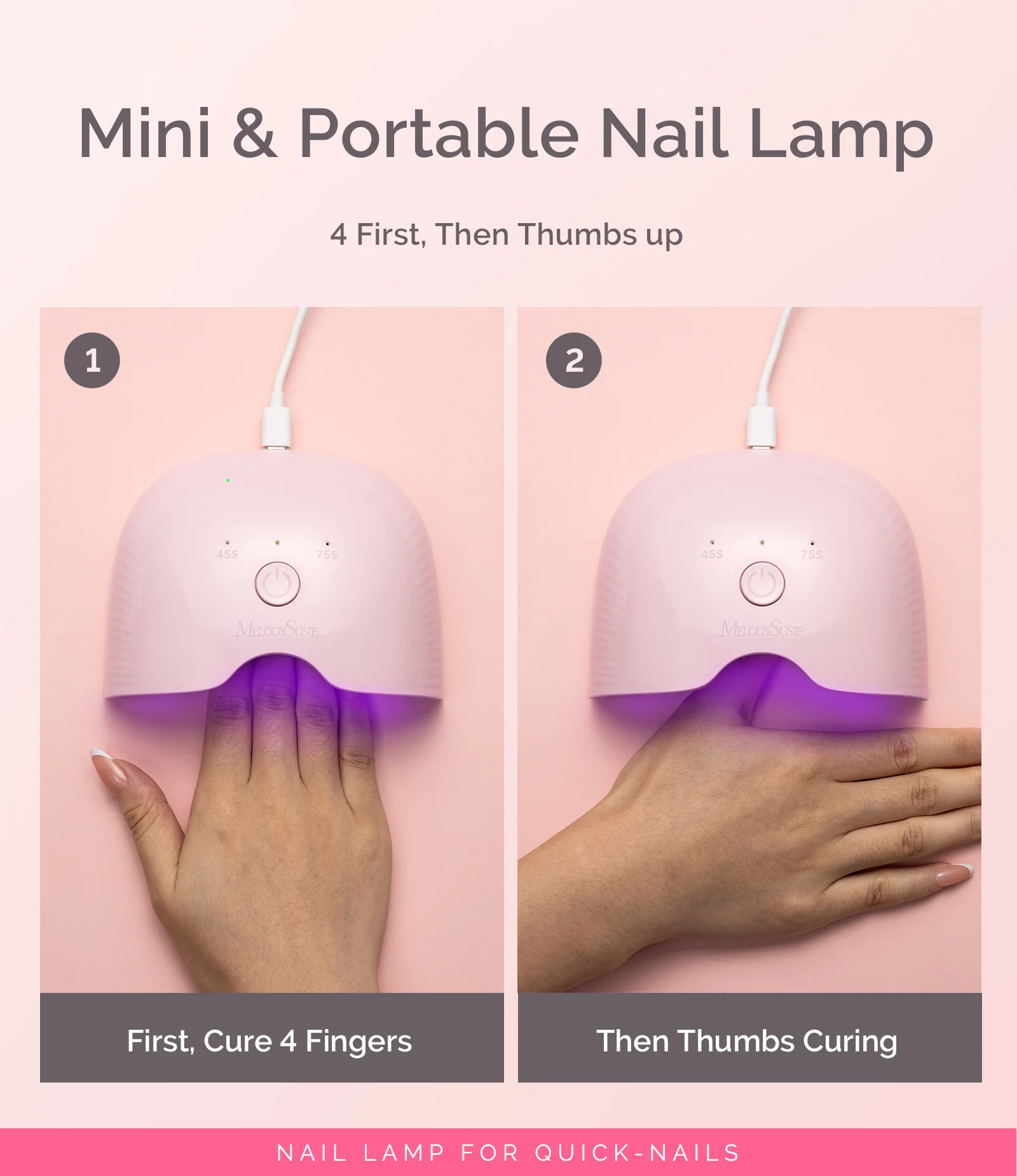 P-ART06F LED/UV Nail Lamp - Image 3