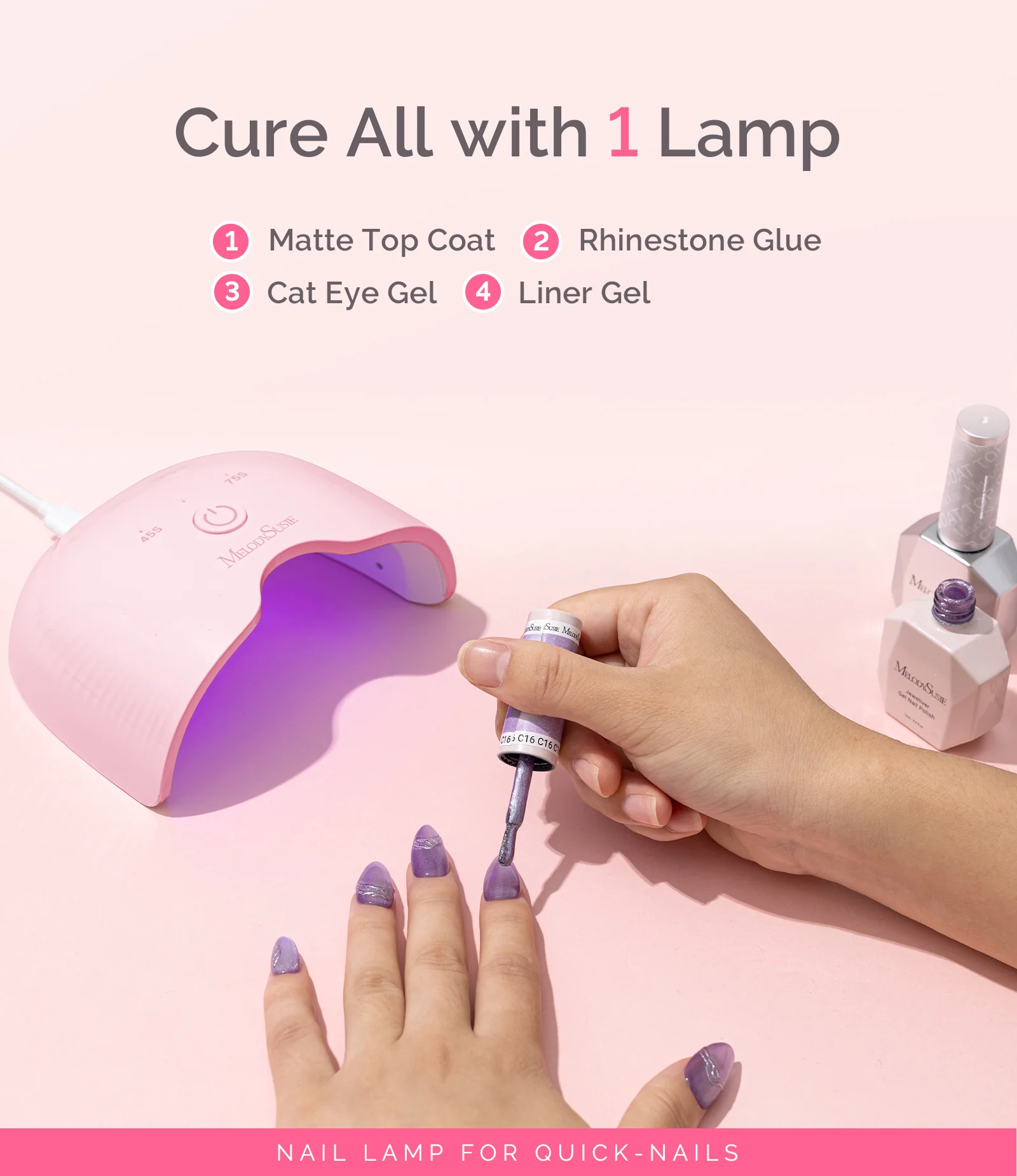 P-ART06F LED/UV Nail Lamp - Image 6