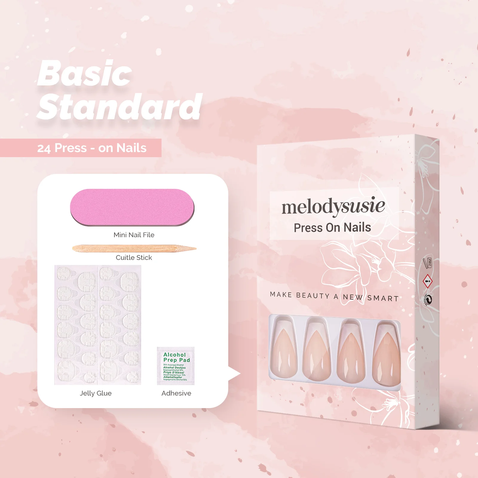 Parisian Acrylic Press On Nails Kits - Image 3