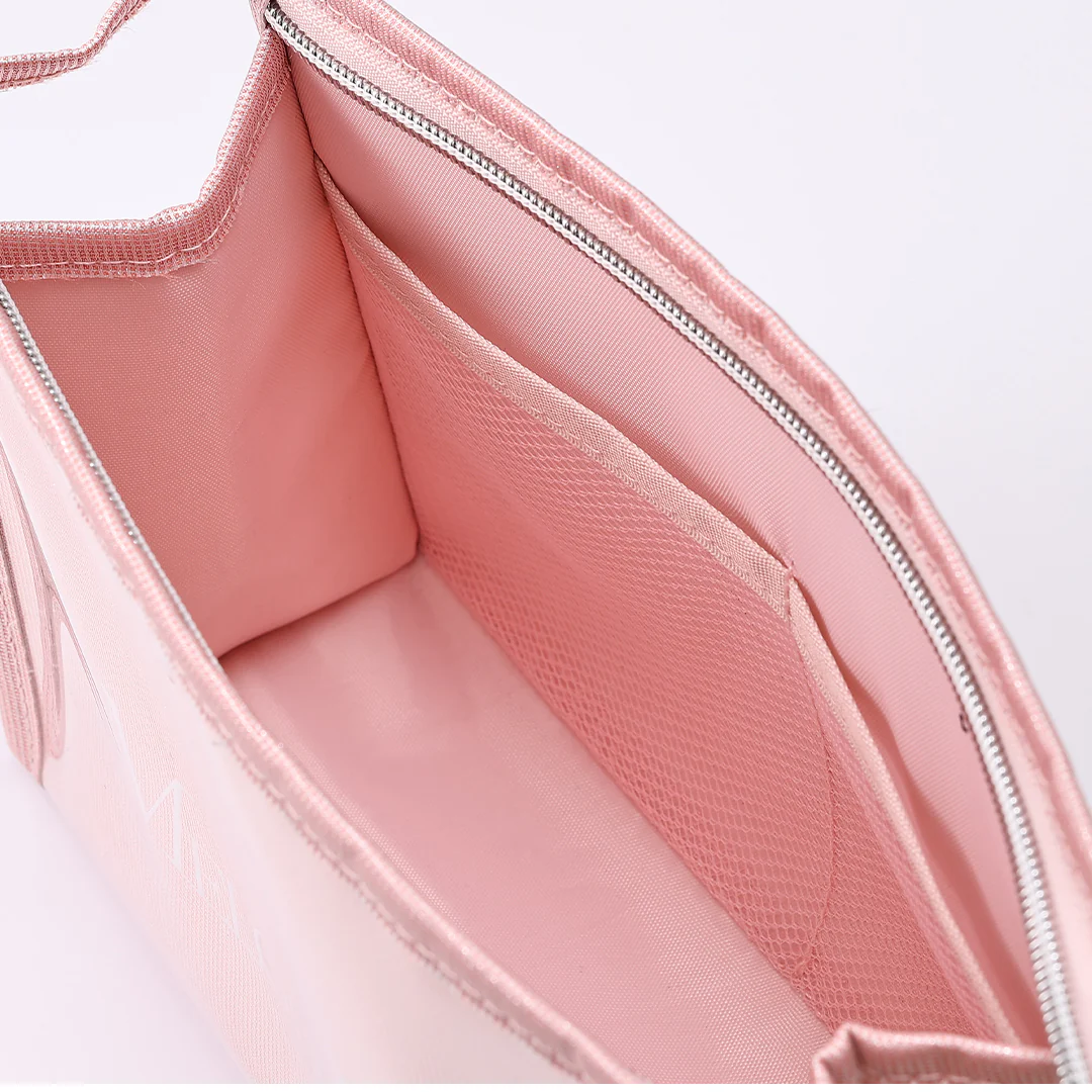 Pink Glitter Nail Tool Storage Bag - Image 4