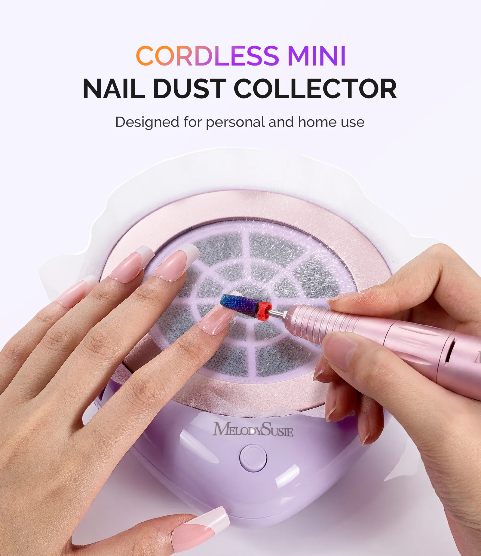 PProR Nail Dust Collector Purple Kit - Image 2