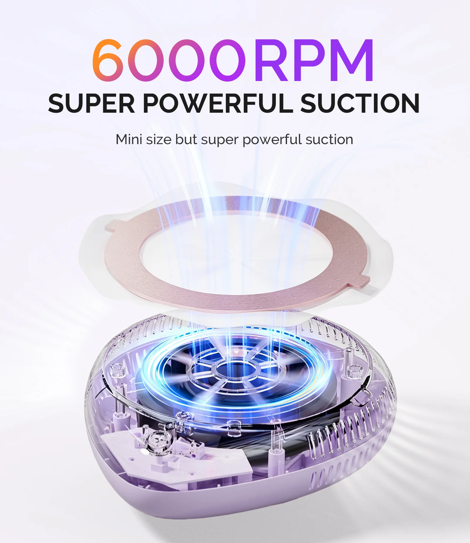 PProR Nail Dust Collector Purple Kit - Image 3