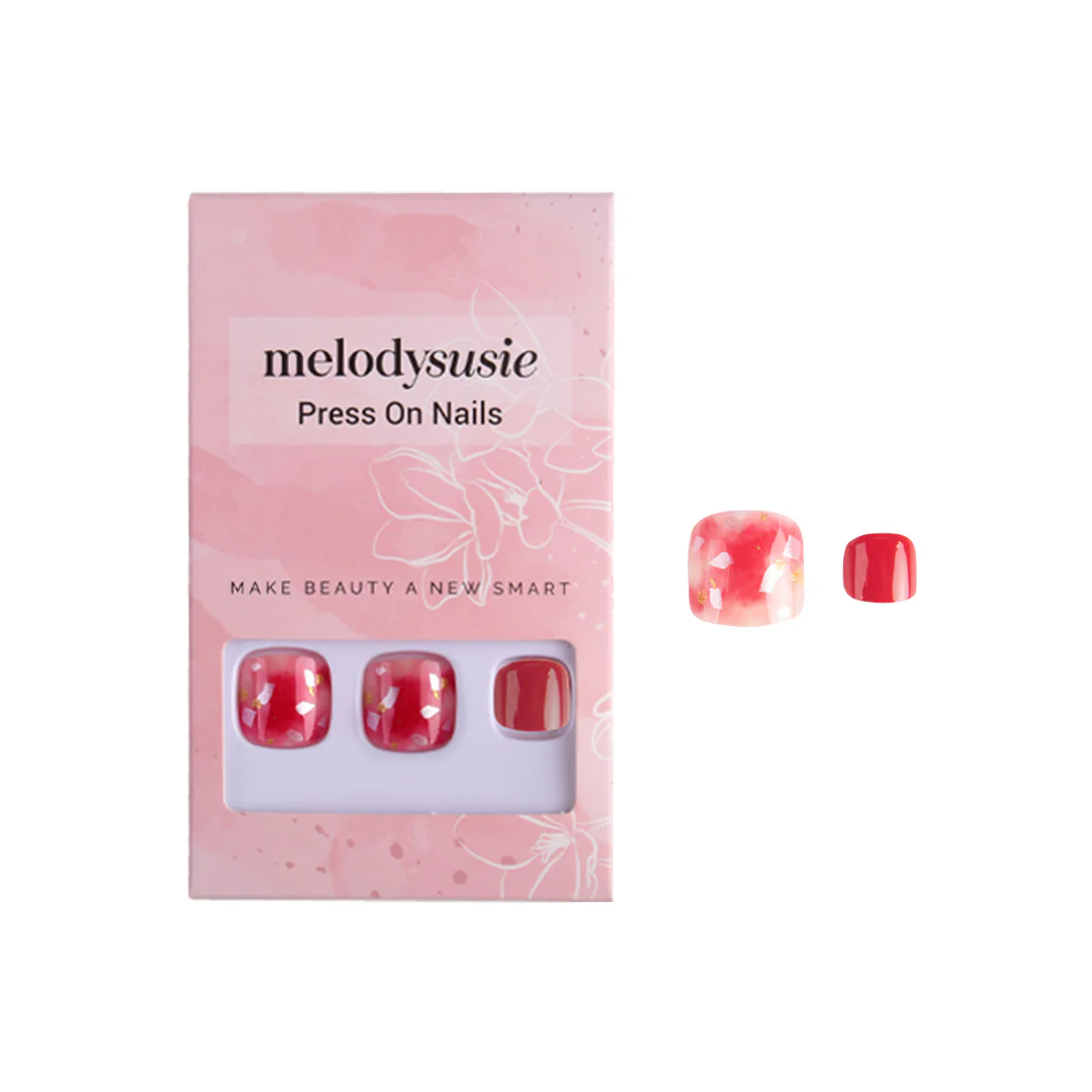 Ruby Acrylic Press On Nails Kits - Image 4