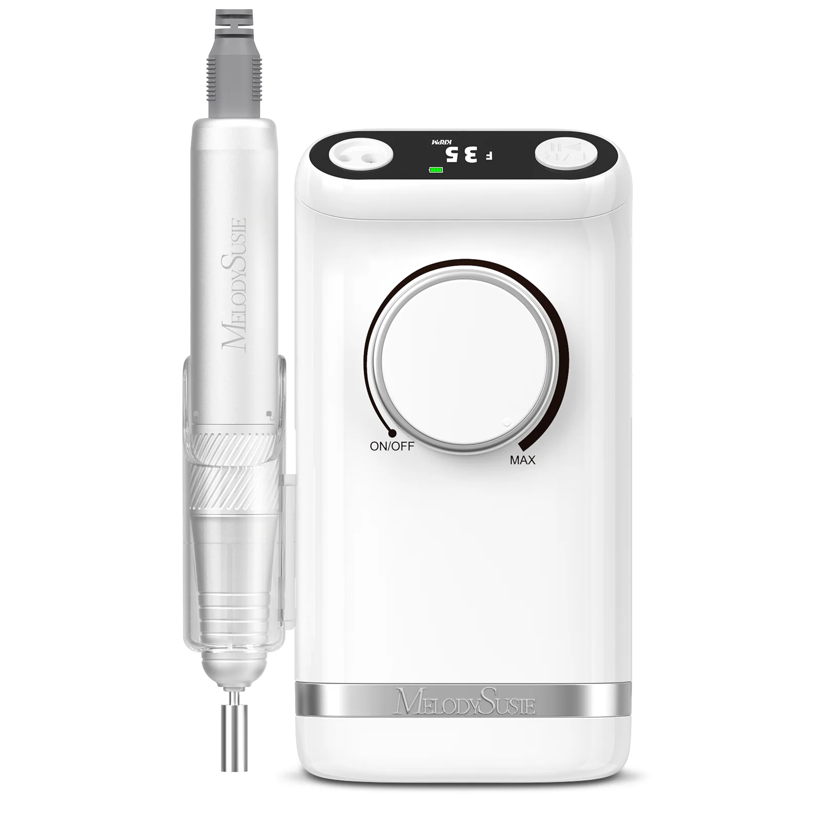 SM320G Clip-On Advanced Rechargeable 2-in-1 Nail Drill with Tilted Display Design 35,000RPM - Image 11