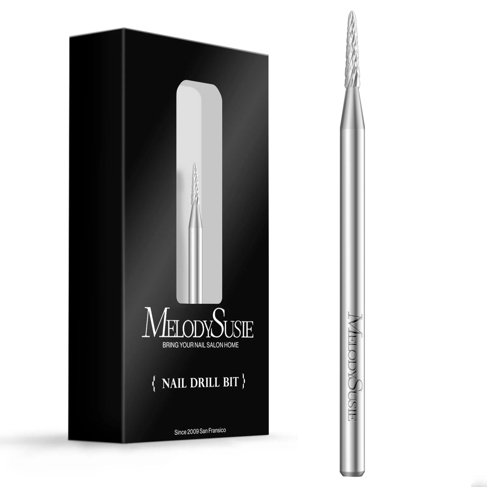 Small Round Tapered Tungsten Carbide Cuticle Clean Nail Drill Bit - Image 5