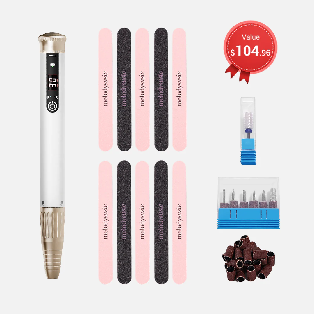 SP1(SM220E) Pen-Shaped Rechargeable Nail Drill 30,000RPM Set - Image 11