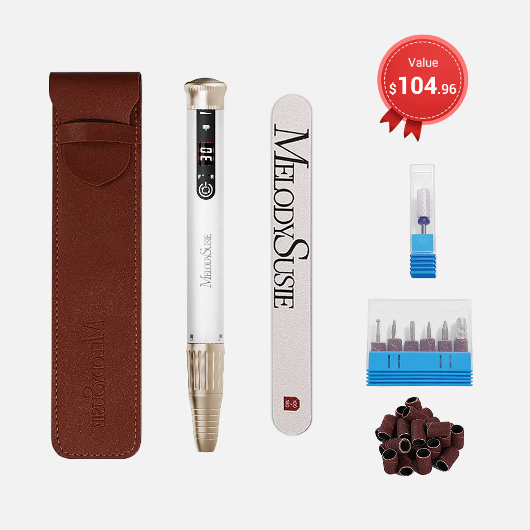 SP1(SM220E) Pen-Shaped Rechargeable Nail Drill 30,000RPM Set - Image 12
