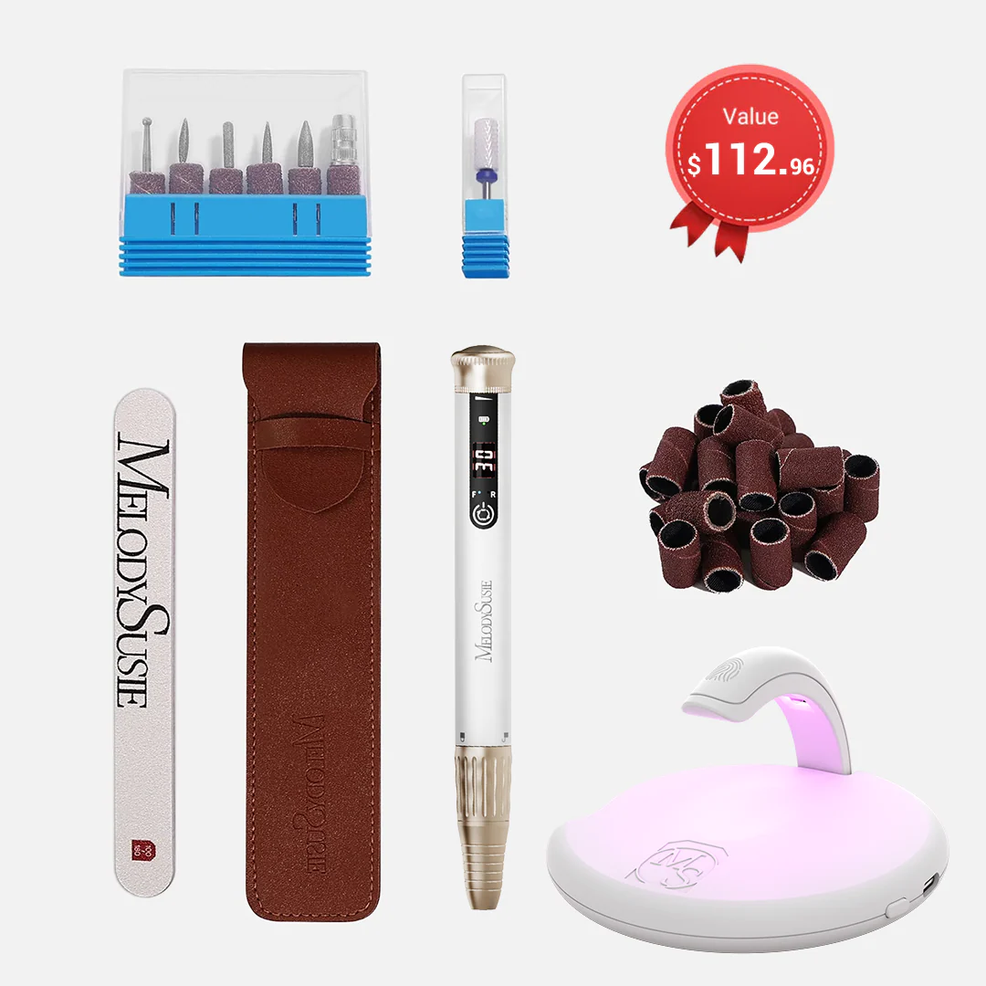 SP1(SM220E) Pen-Shaped Rechargeable Nail Drill 30,000RPM Set - Image 13