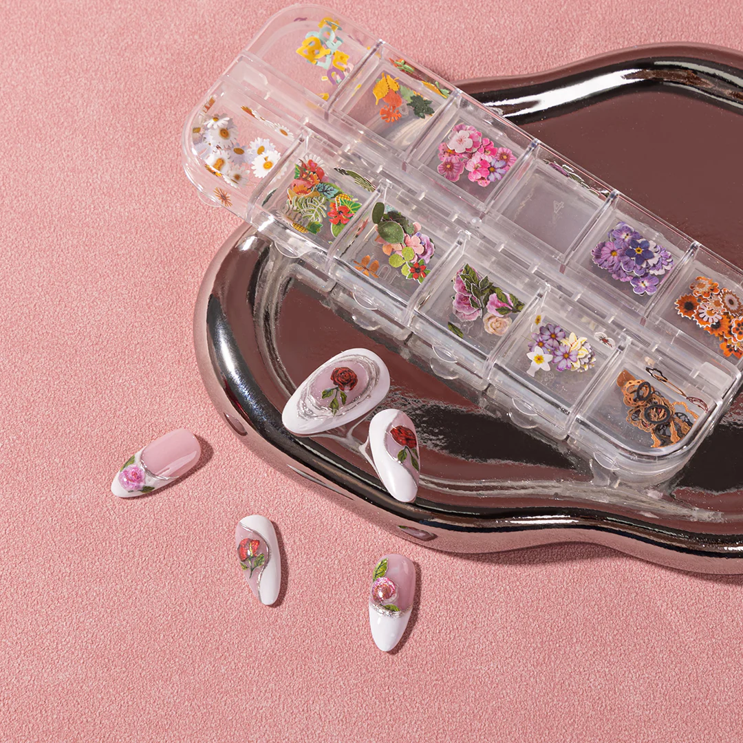 Special Colorful Flower Nail Accessories - Image 4