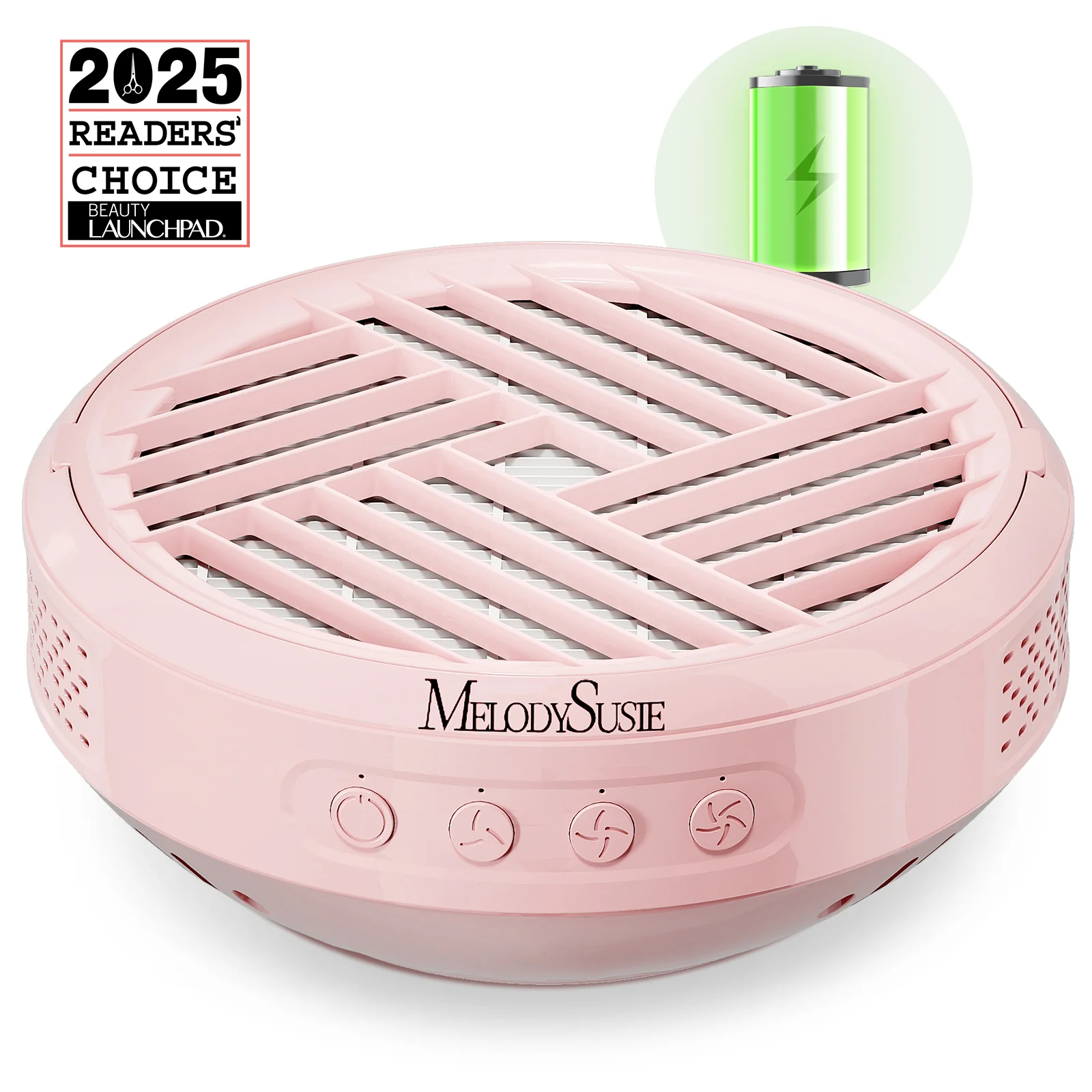 SProR Cordless & Rechargeable Nail Dust Collector - Pink
