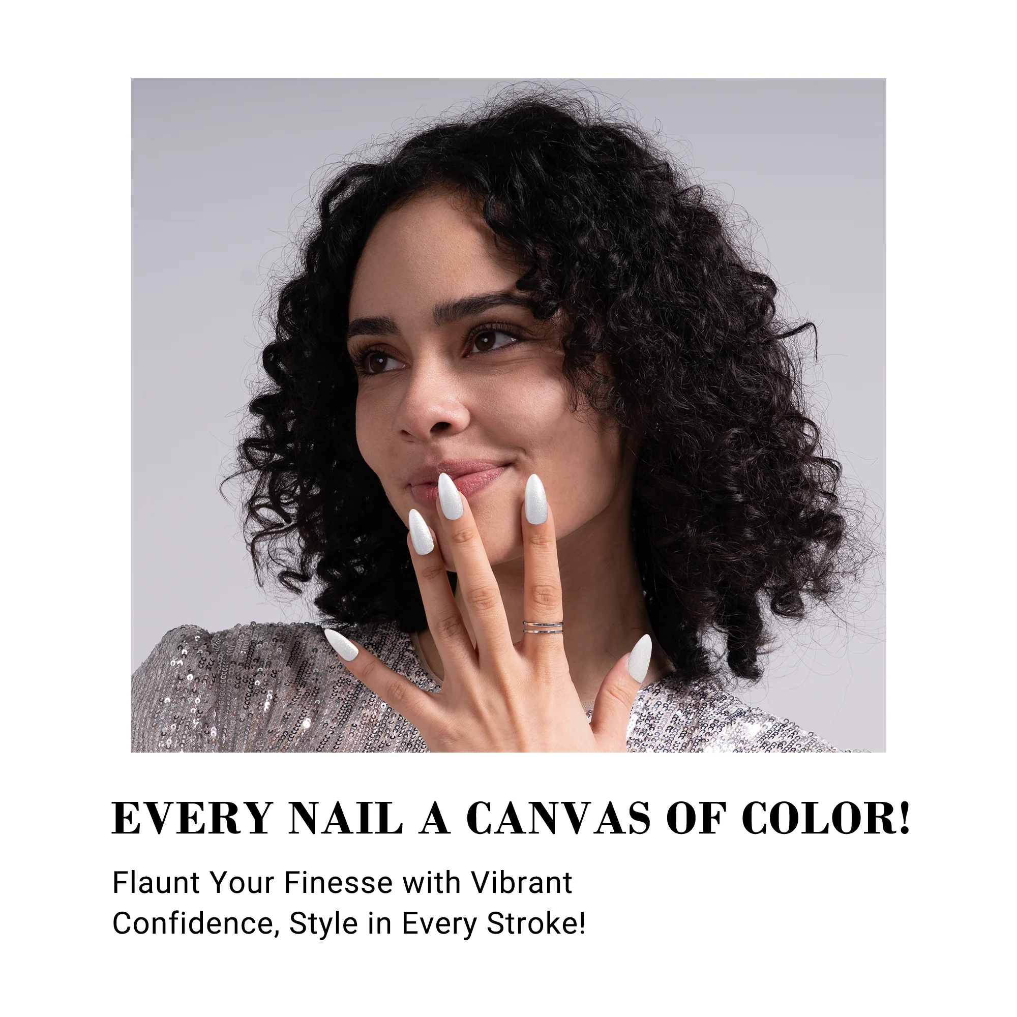 Z054 Starry White - TPO-Free Thick Gel Nail Polish(15ml) - Image 3