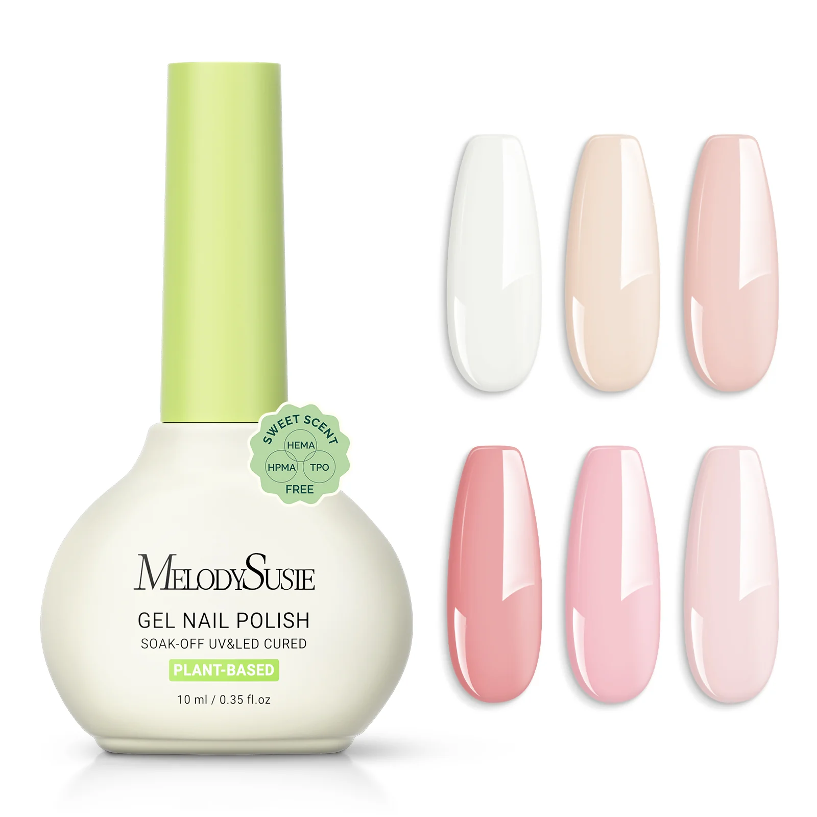 Sweet Scent HEMA-Free & HPMA-Free & TPO-Free Plant-Based Gel Nail Polish Set - Image 13