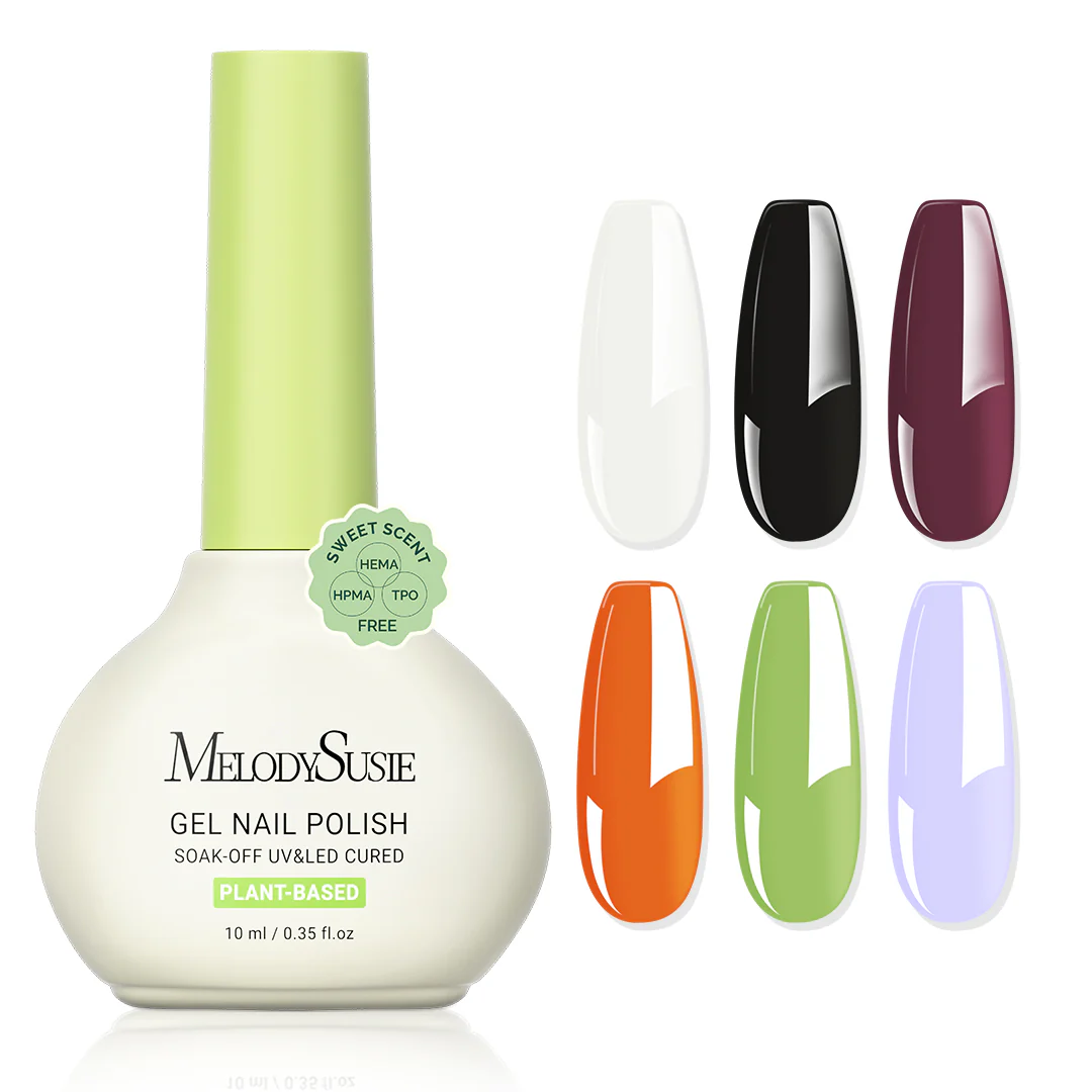 Sweet Scent HEMA-Free & HPMA-Free & TPO-Free Plant-Based Gel Nail Polish Set - Image 16