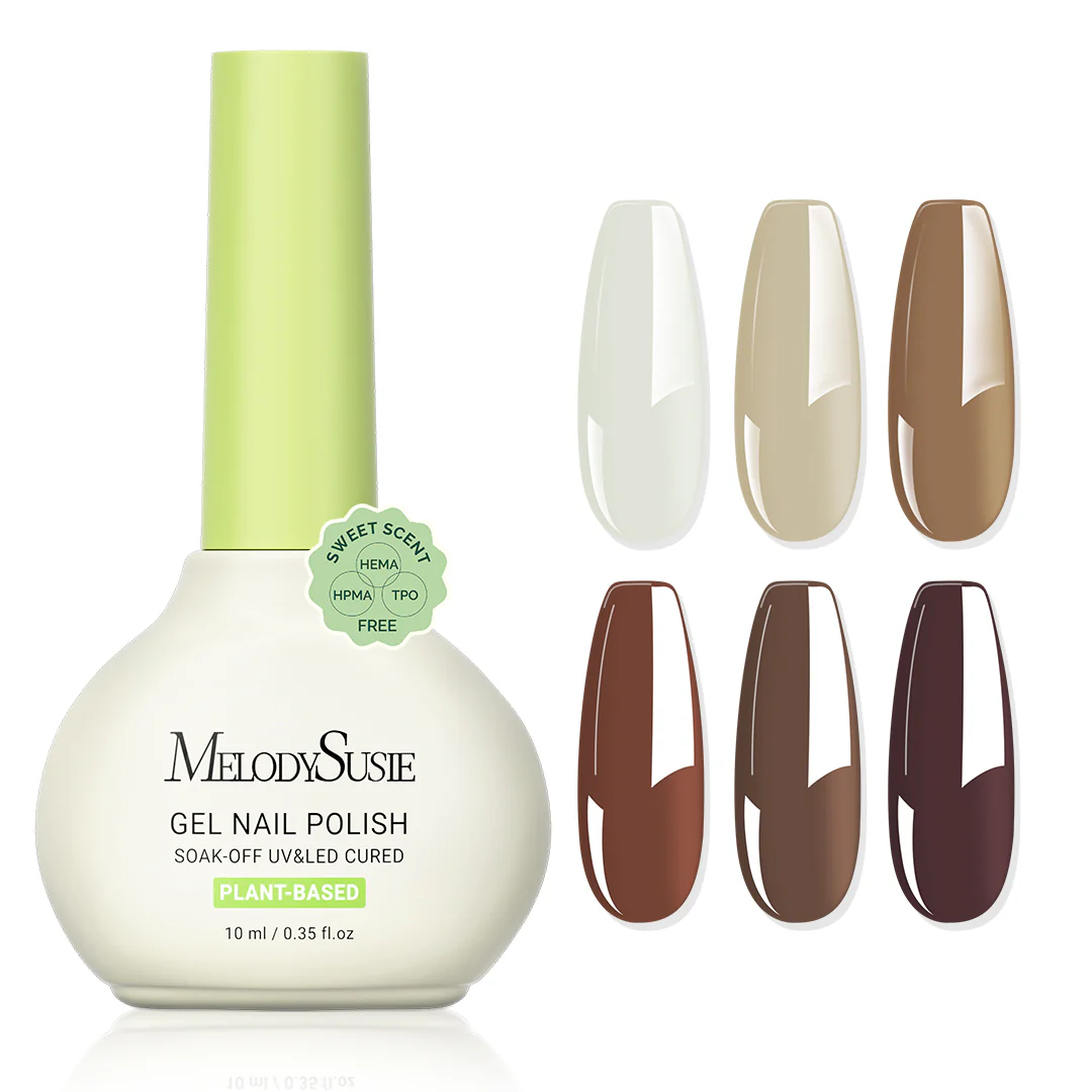 Sweet Scent HEMA-Free & HPMA-Free & TPO-Free Plant-Based Gel Nail Polish Set - Image 19