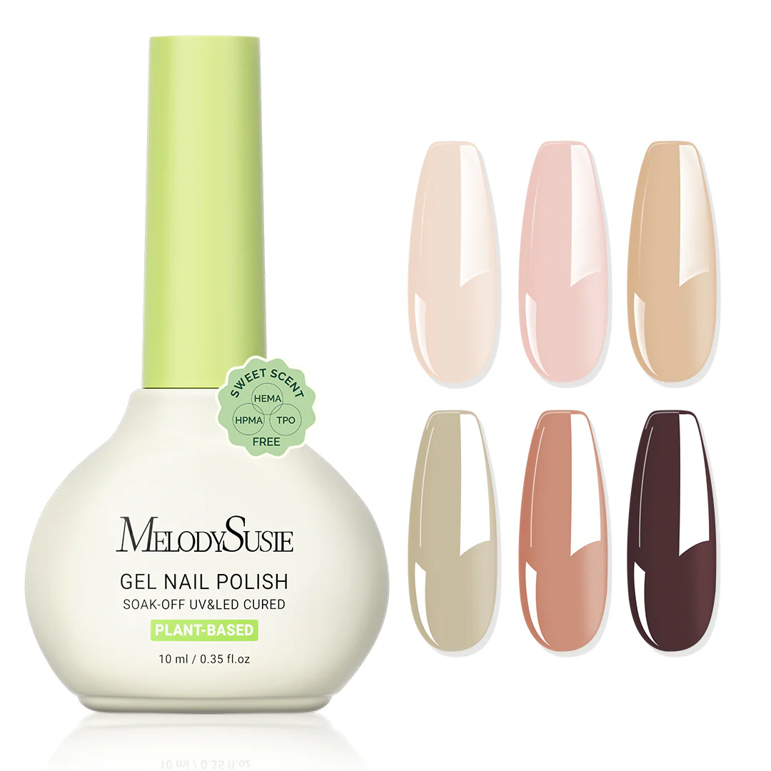 Sweet Scent HEMA-Free & HPMA-Free & TPO-Free Plant-Based Gel Nail Polish Set - Image 20