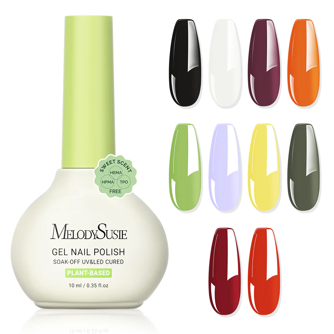 Sweet Scent HEMA-Free & HPMA-Free & TPO-Free Plant-Based Gel Nail Polish Set - Image 22