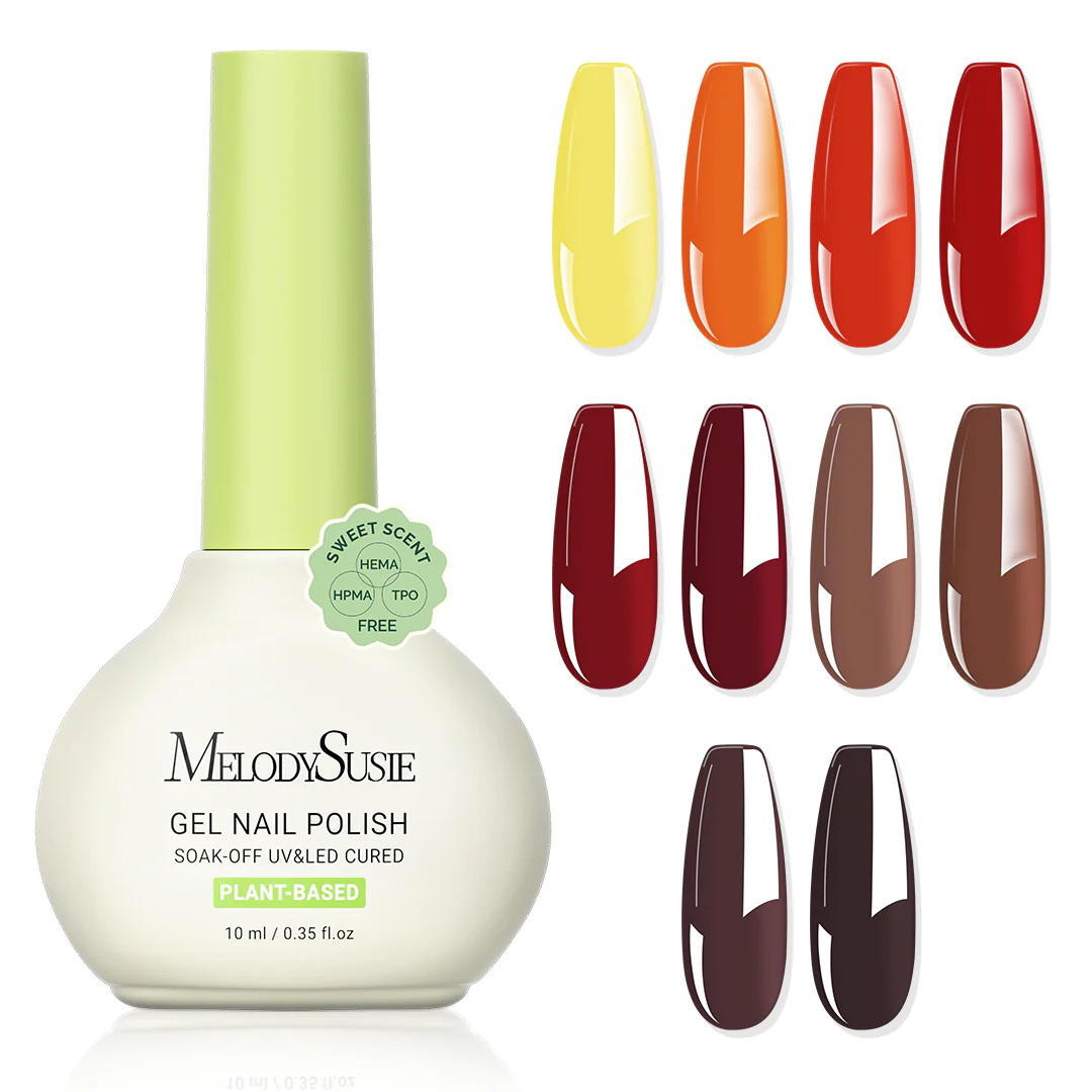 Sweet Scent HEMA-Free & HPMA-Free & TPO-Free Plant-Based Gel Nail Polish Set - Image 23