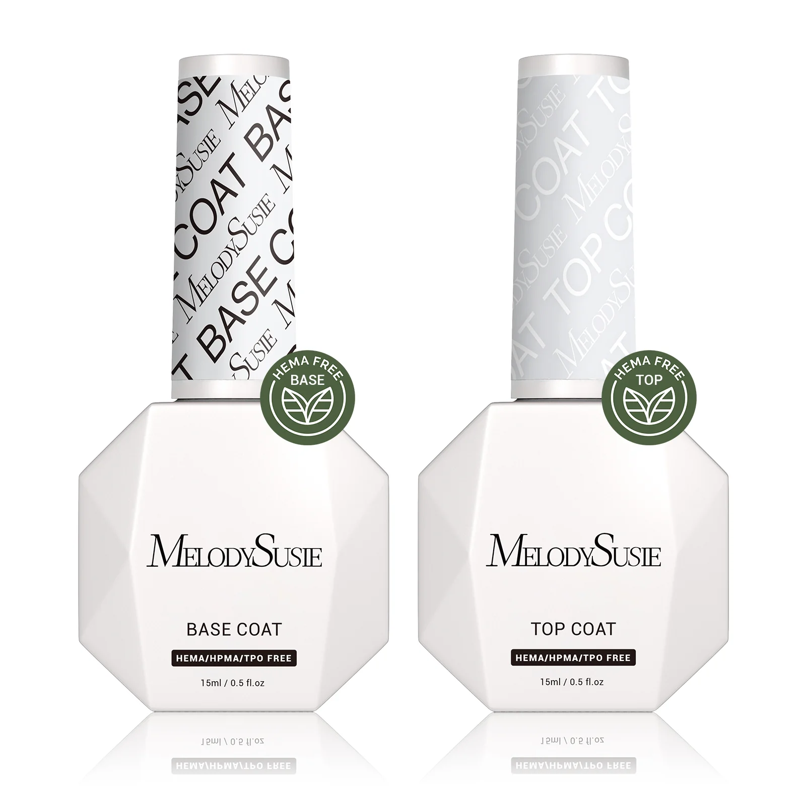 Top & Base Coat Nail Gel Polish 15ml - Image 11