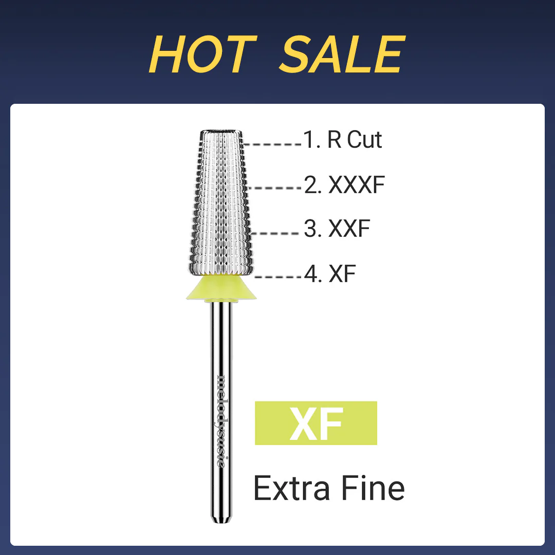 Tungsten Carbide Professional 5 in 1 Nail Drill Bits - Image 14